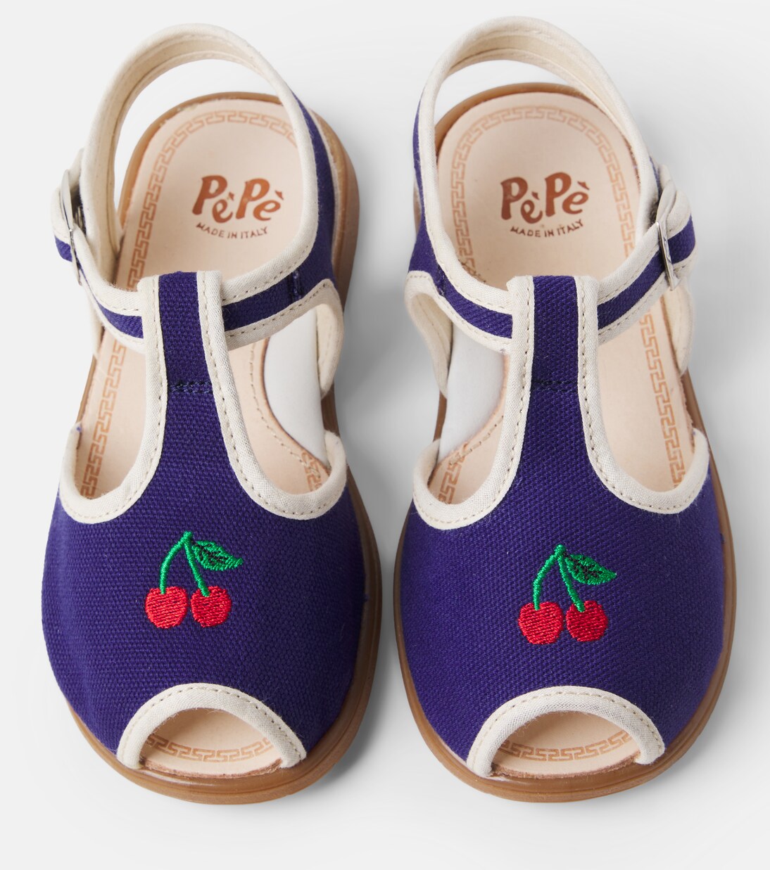 Alex embroidered canvas sandals | PèPè