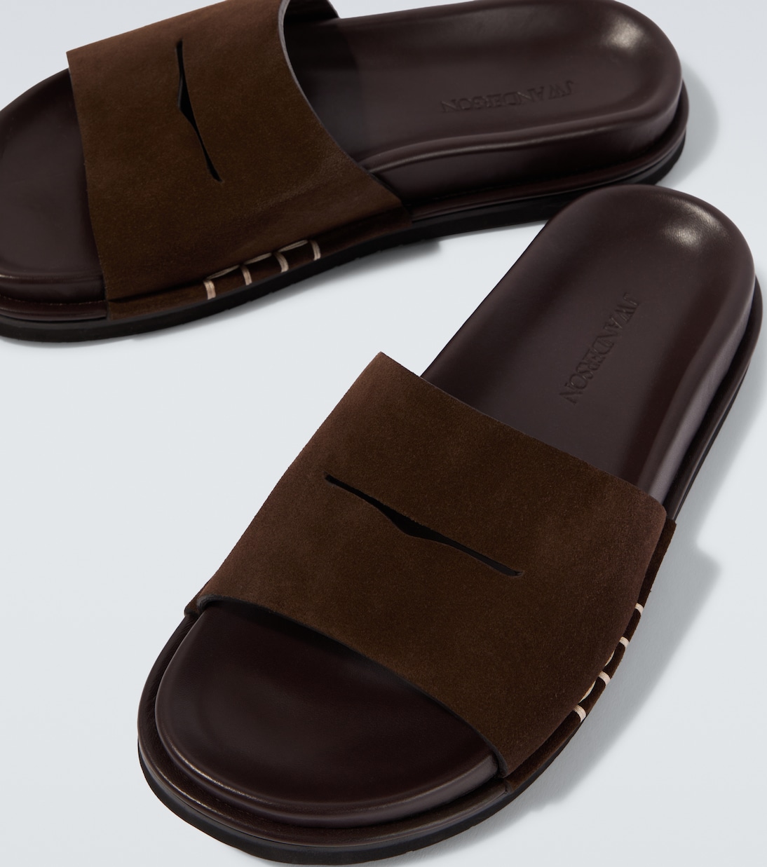 Suede slides | JW Anderson