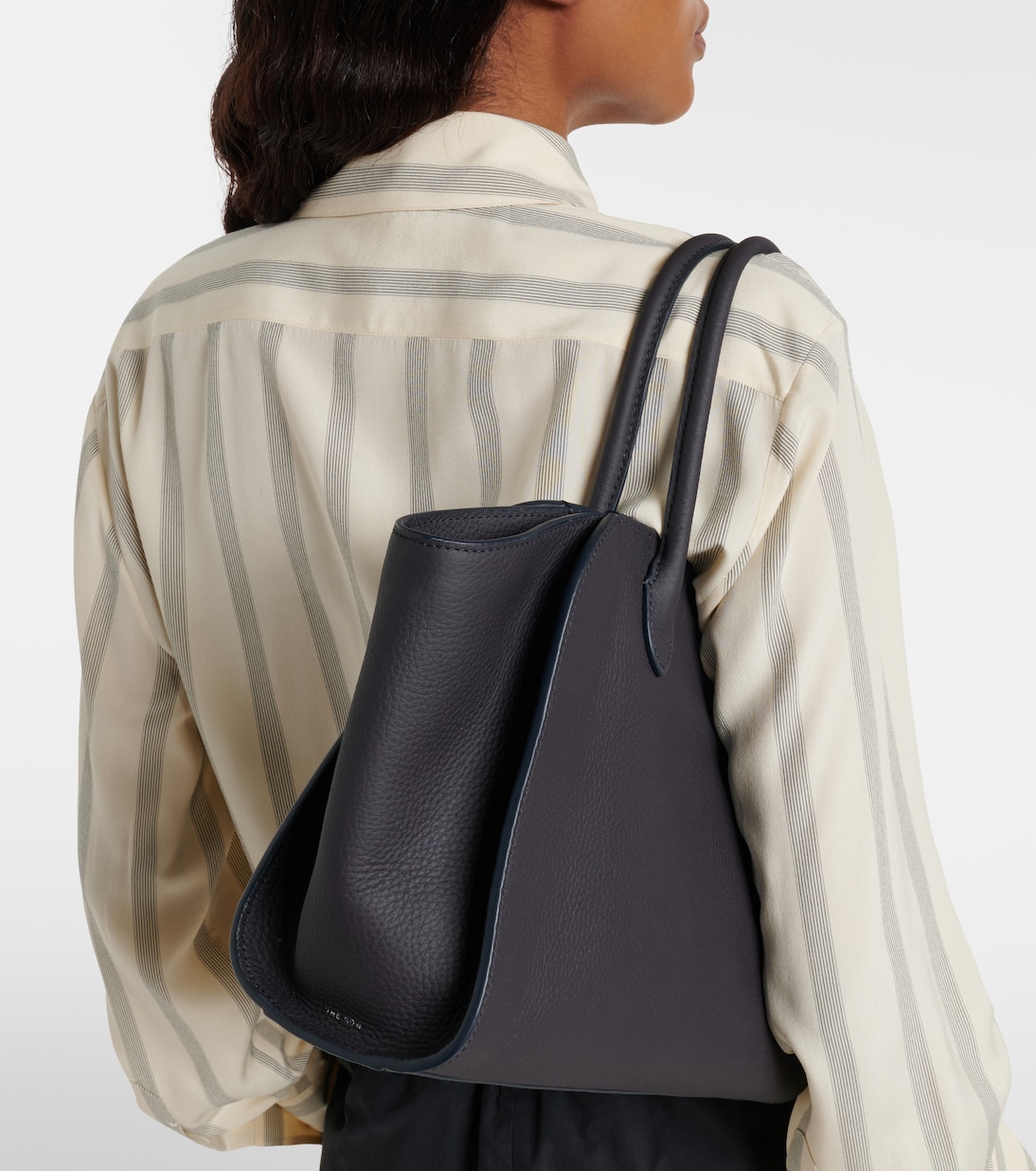 حقيبة بمقبض علوي من الجلد Marlo 12 | The Row