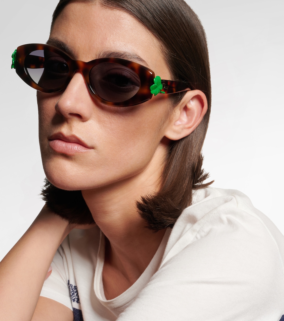 Dior Clover B1F椭圆太阳镜 | Dior Eyewear