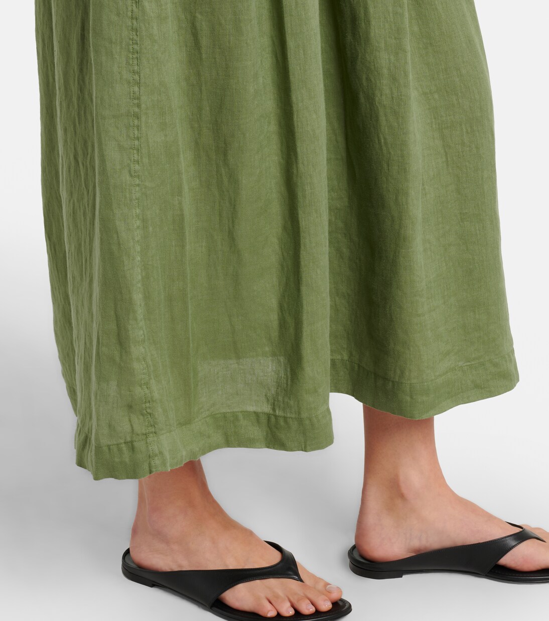 Linda linen maxi skirt | Velvet