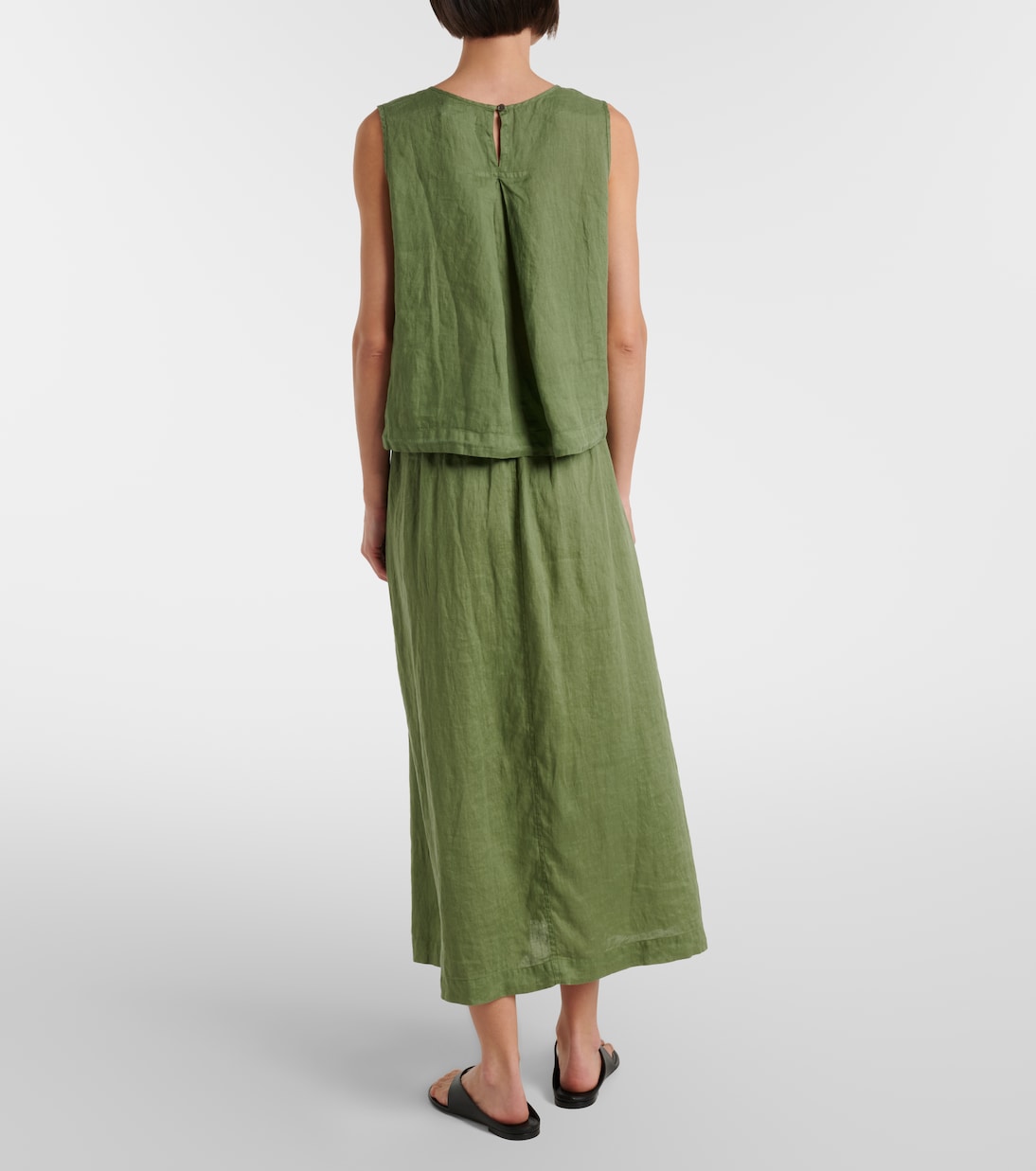 Linda linen maxi skirt | Velvet