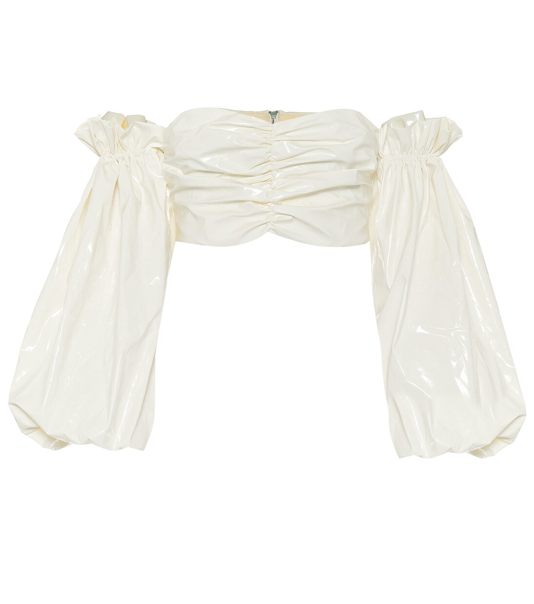 Top Phoebe raccourci à encolure bardot | Rotate