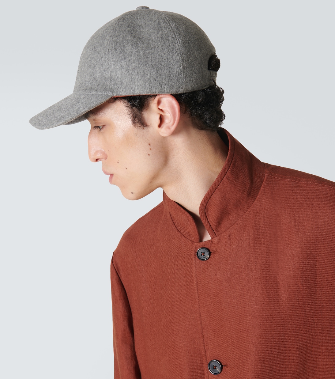 Logo cashmere baseball cap | Loro Piana