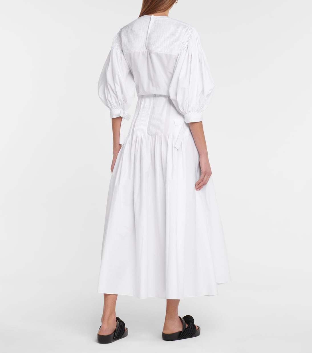 Midikleid aus Baumwolle | Jil Sander