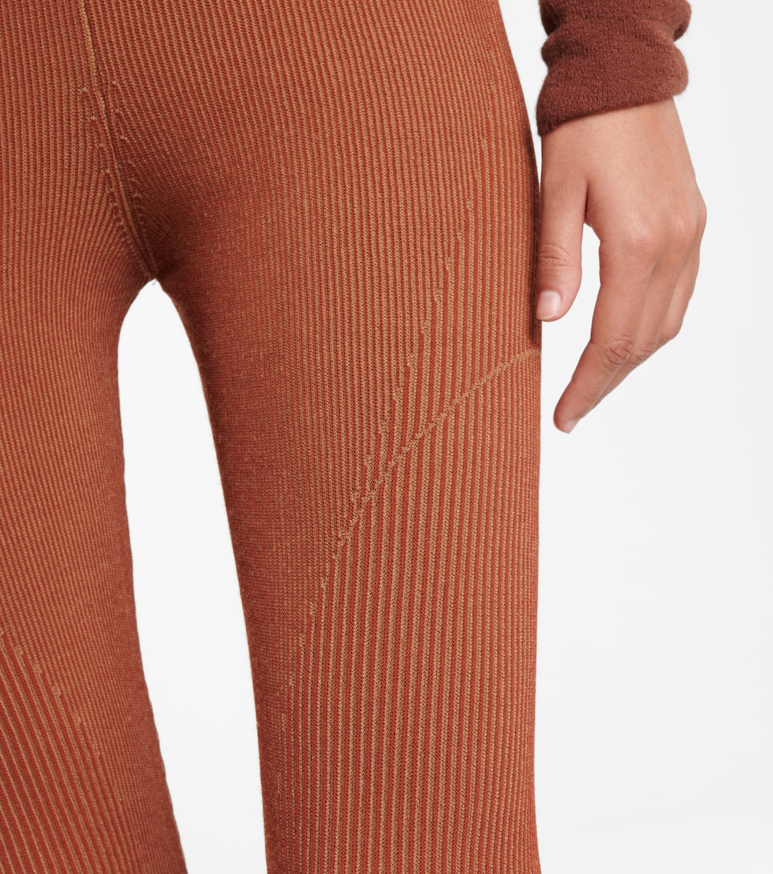 Leggings Le Legging Arancia aus Strick | Jacquemus
