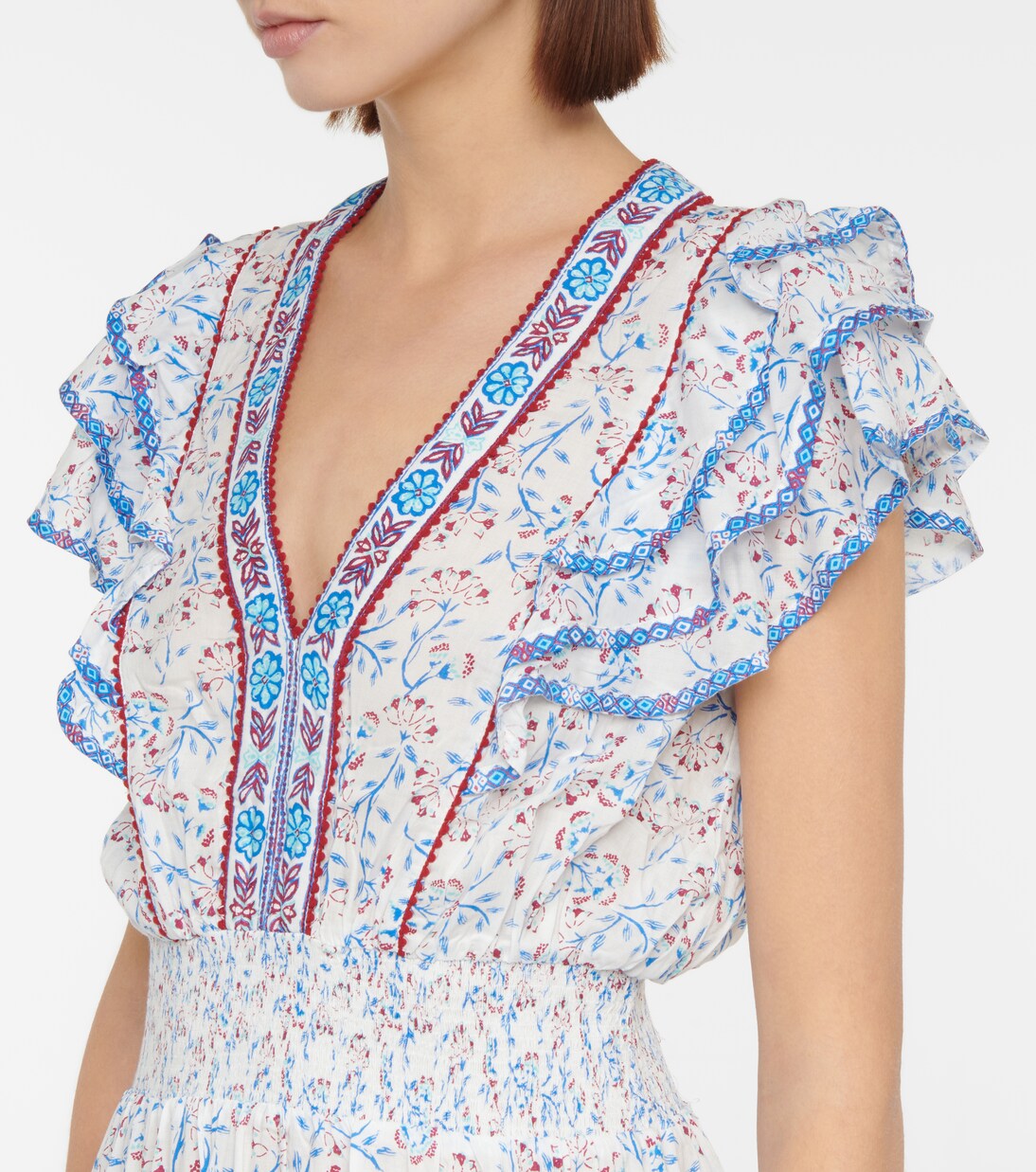 Robe Camila à fleurs | Poupette St Barth