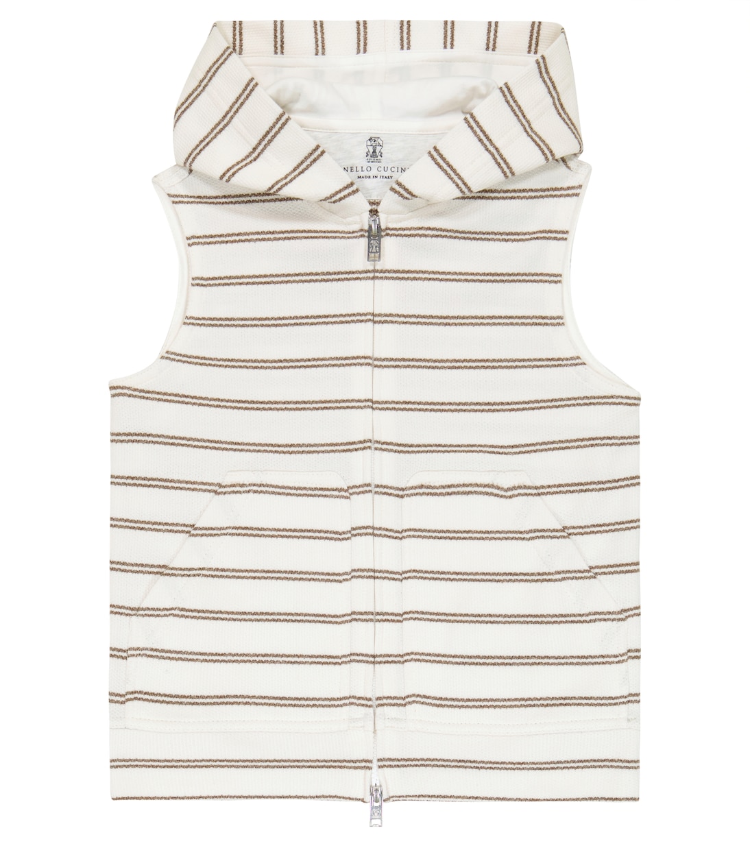 Weste aus Baumwolle | Brunello Cucinelli Kids