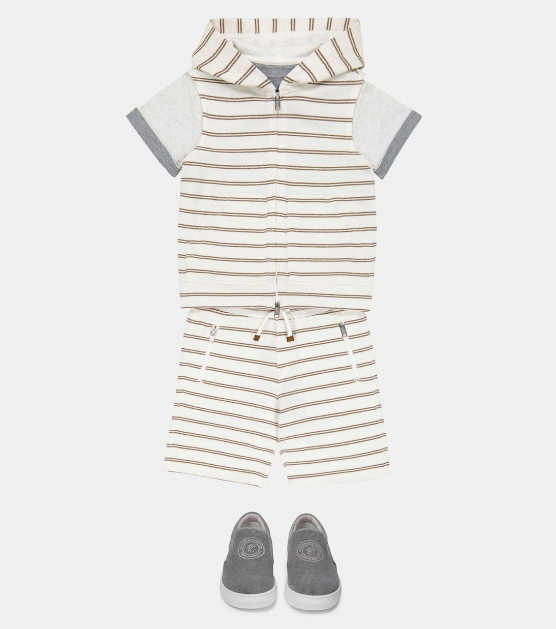 Weste aus Baumwolle | Brunello Cucinelli Kids