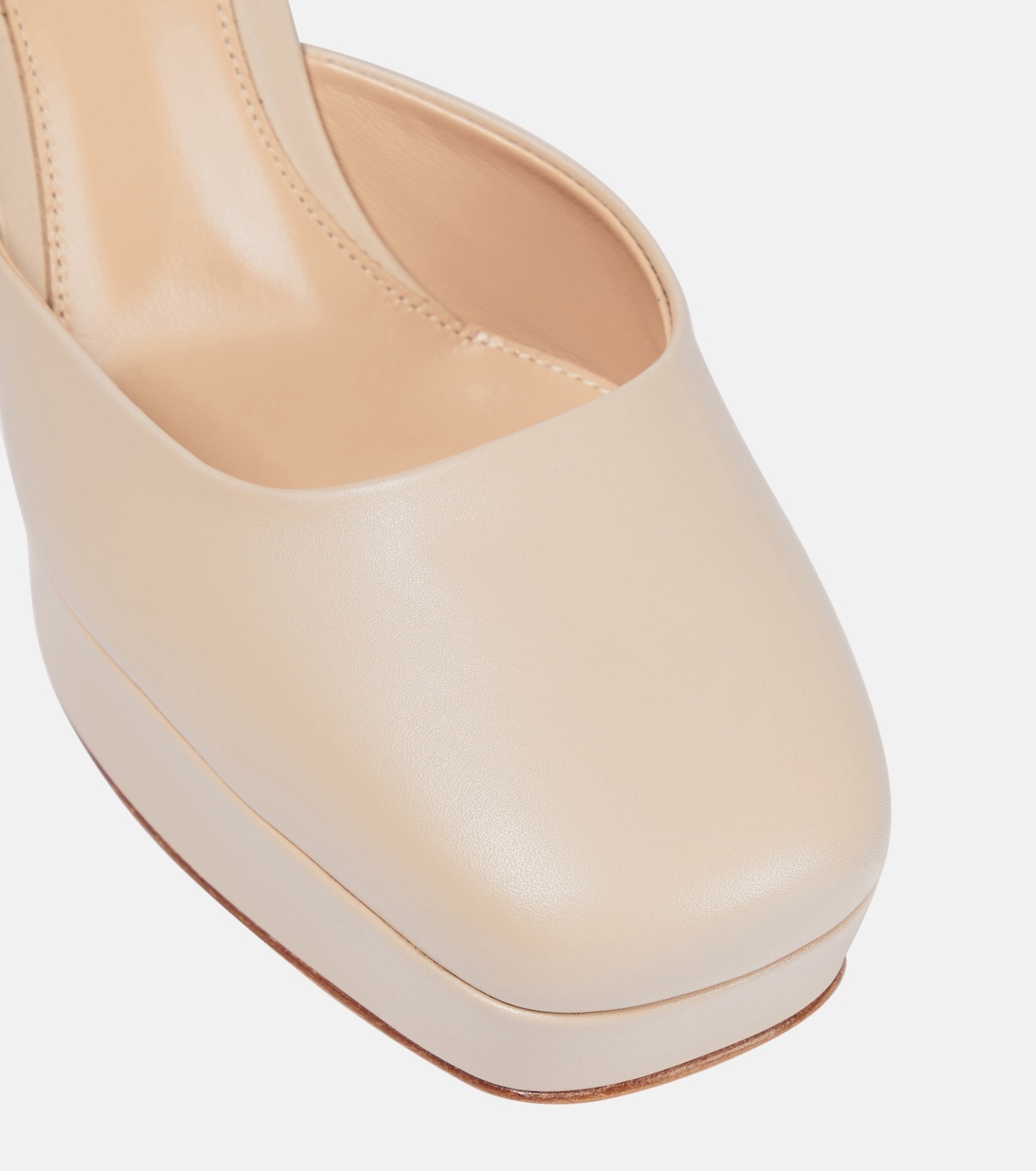 Plateau-Pumps Vernice aus Leder | Gianvito Rossi