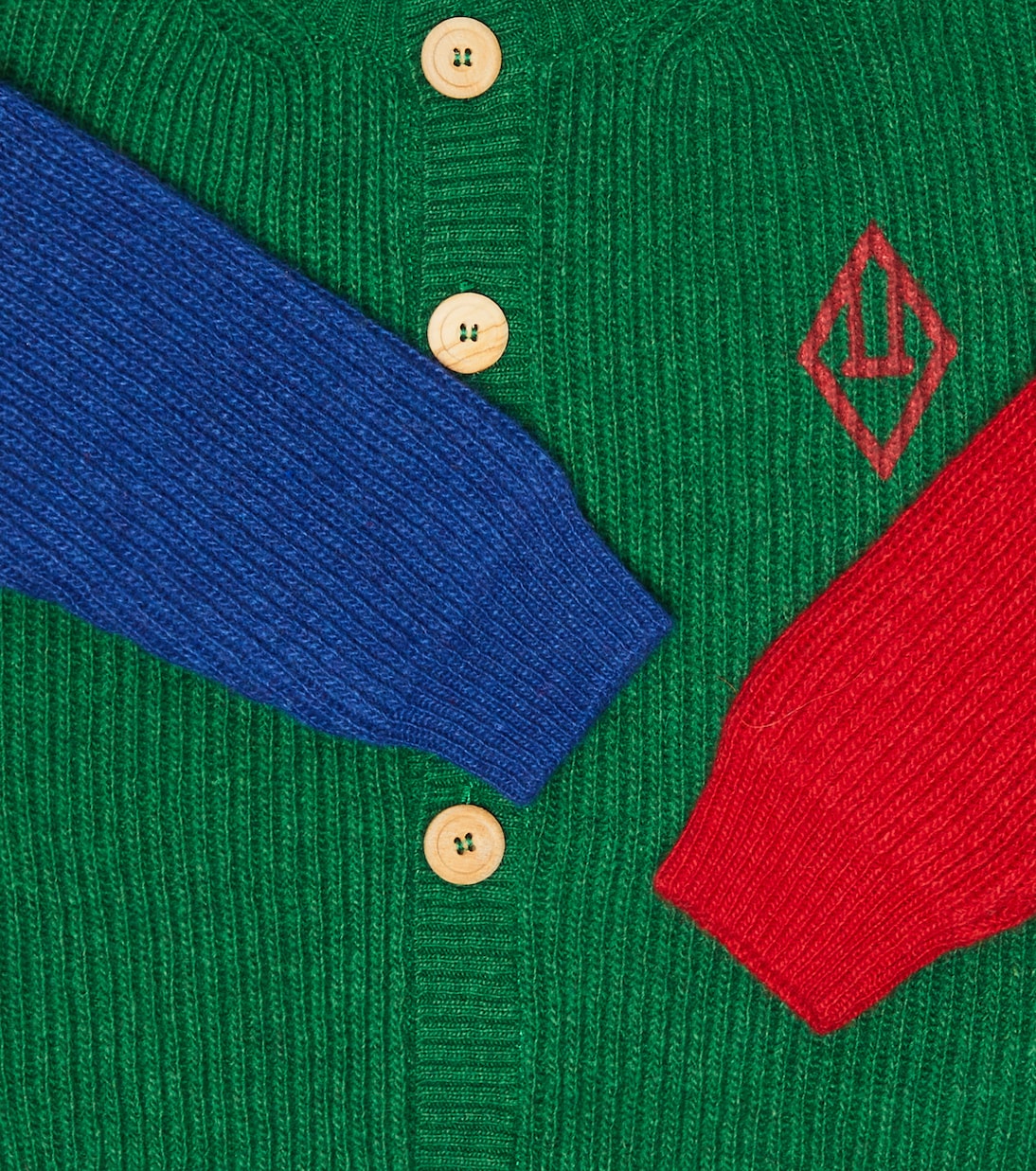 Baby - Cardigan Toucan colorblock | The Animals Observatory