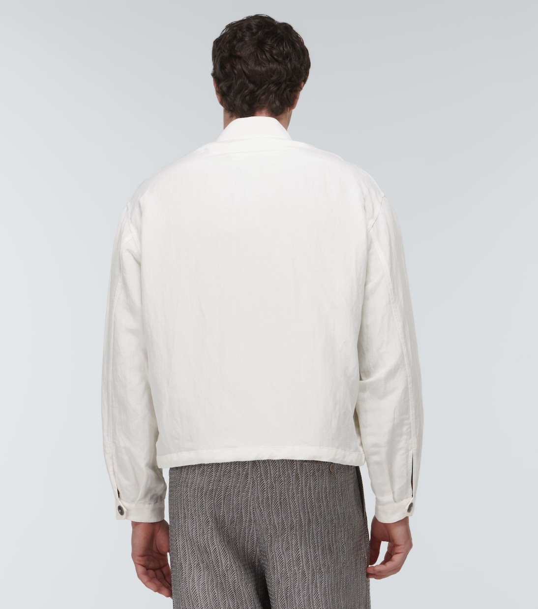 Linen and silk blazer | Giorgio Armani
