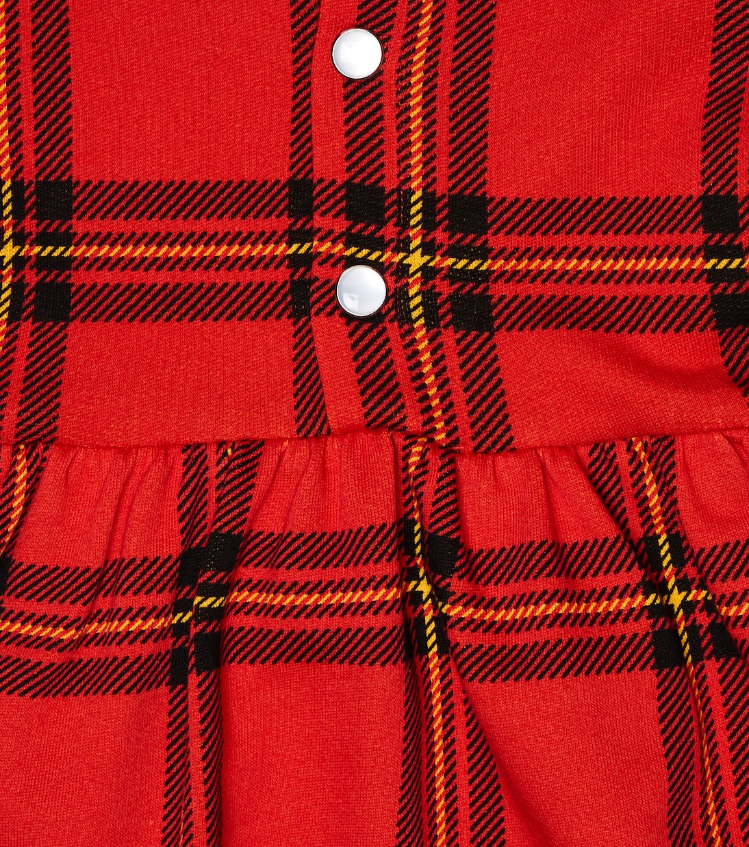 Printed cotton dress | Mini Rodini