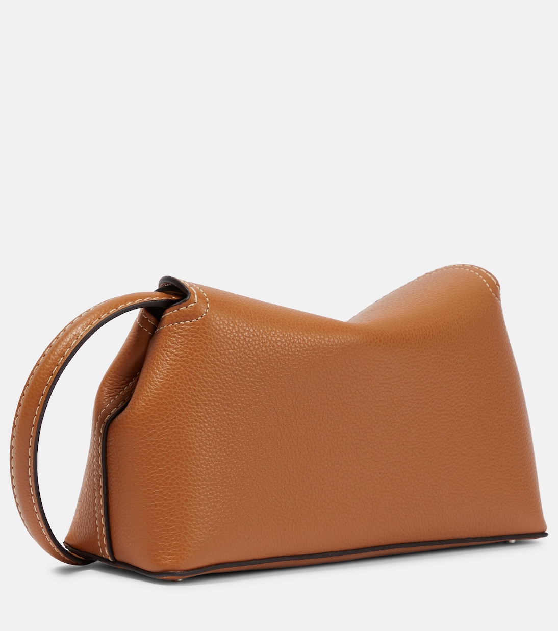 T-Lock leather clutch | Toteme