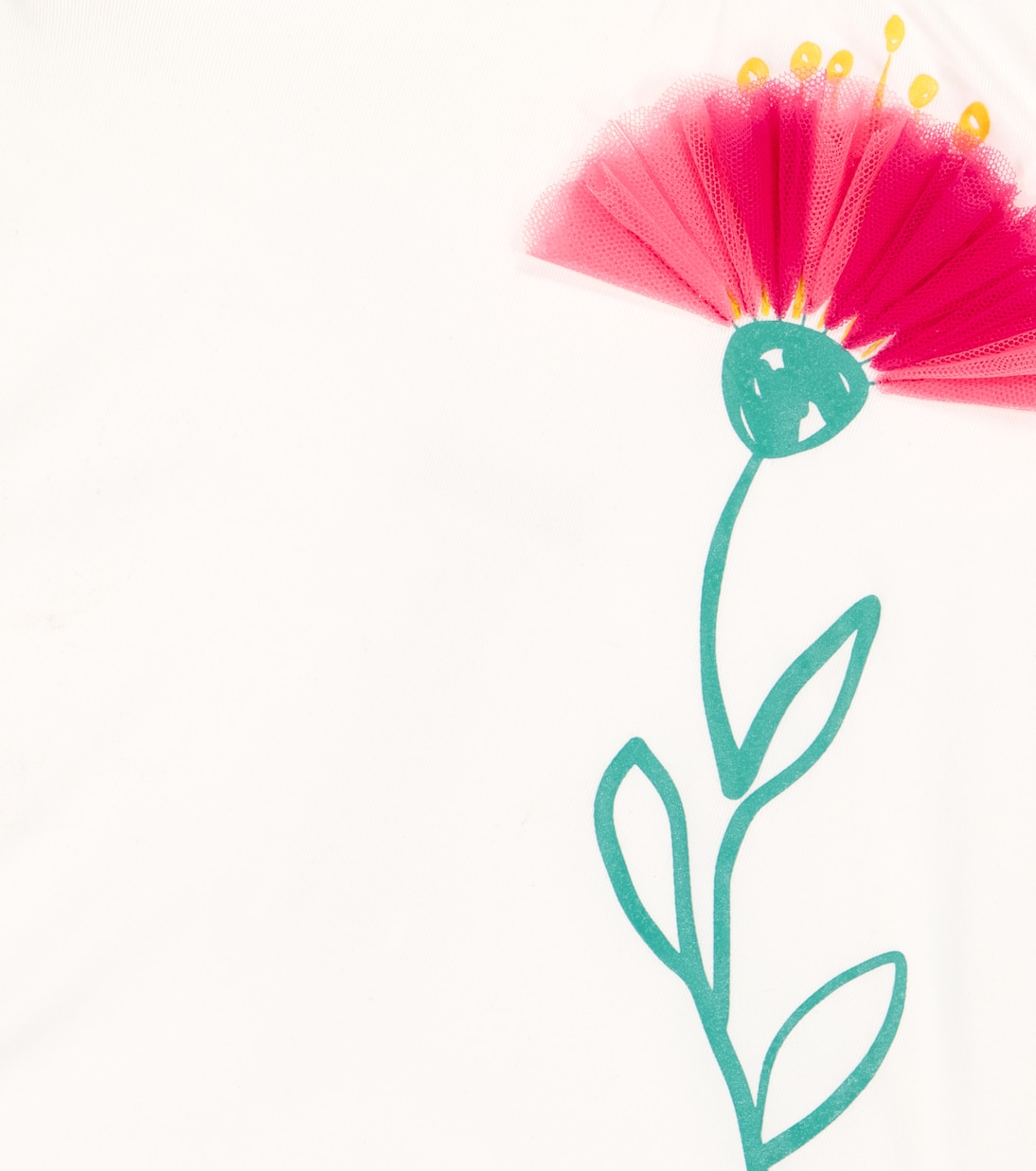 Floral ruffle-trimmed swimsuit | Il Gufo