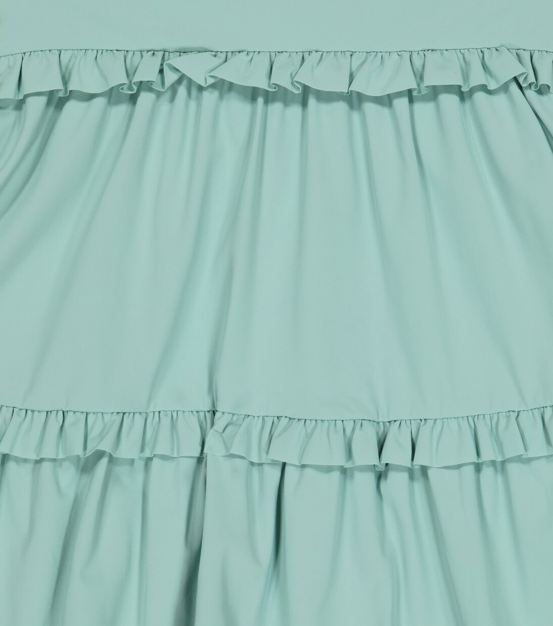 Ruffle-trimmed jersey dress | Il Gufo