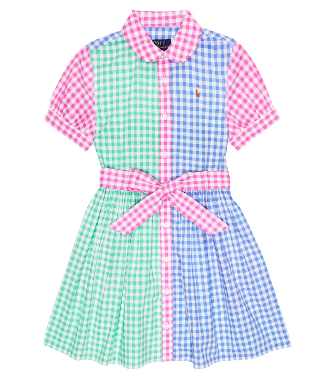 Gingham cotton dress | Polo Ralph Lauren Kids