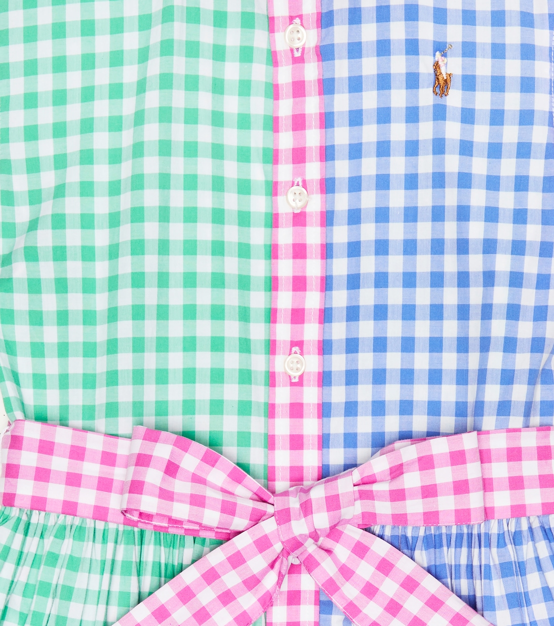 Gingham cotton dress | Polo Ralph Lauren Kids