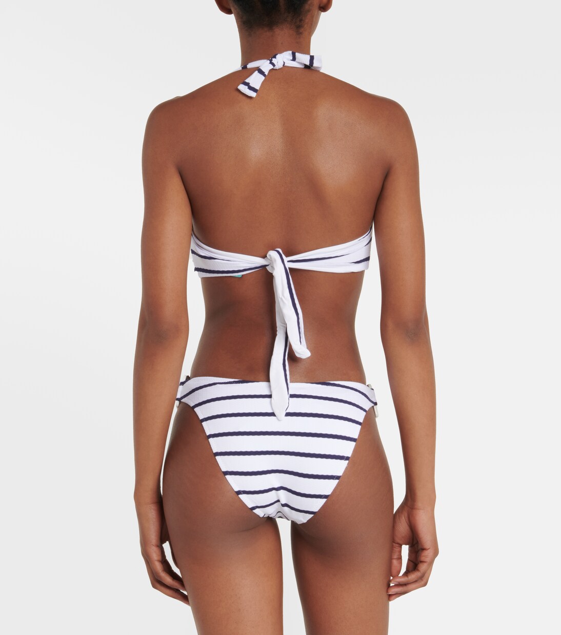 Culotte de bikini Paris rayée | Melissa Odabash