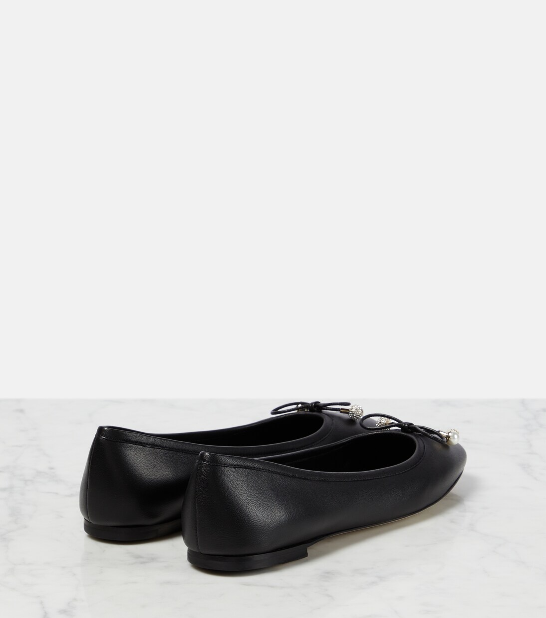 Ballerinas Elme aus Leder | Jimmy Choo