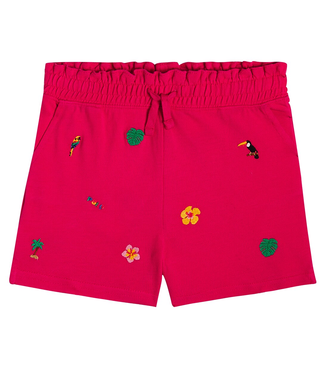 Embroidered cotton shorts | Polo Ralph Lauren Kids
