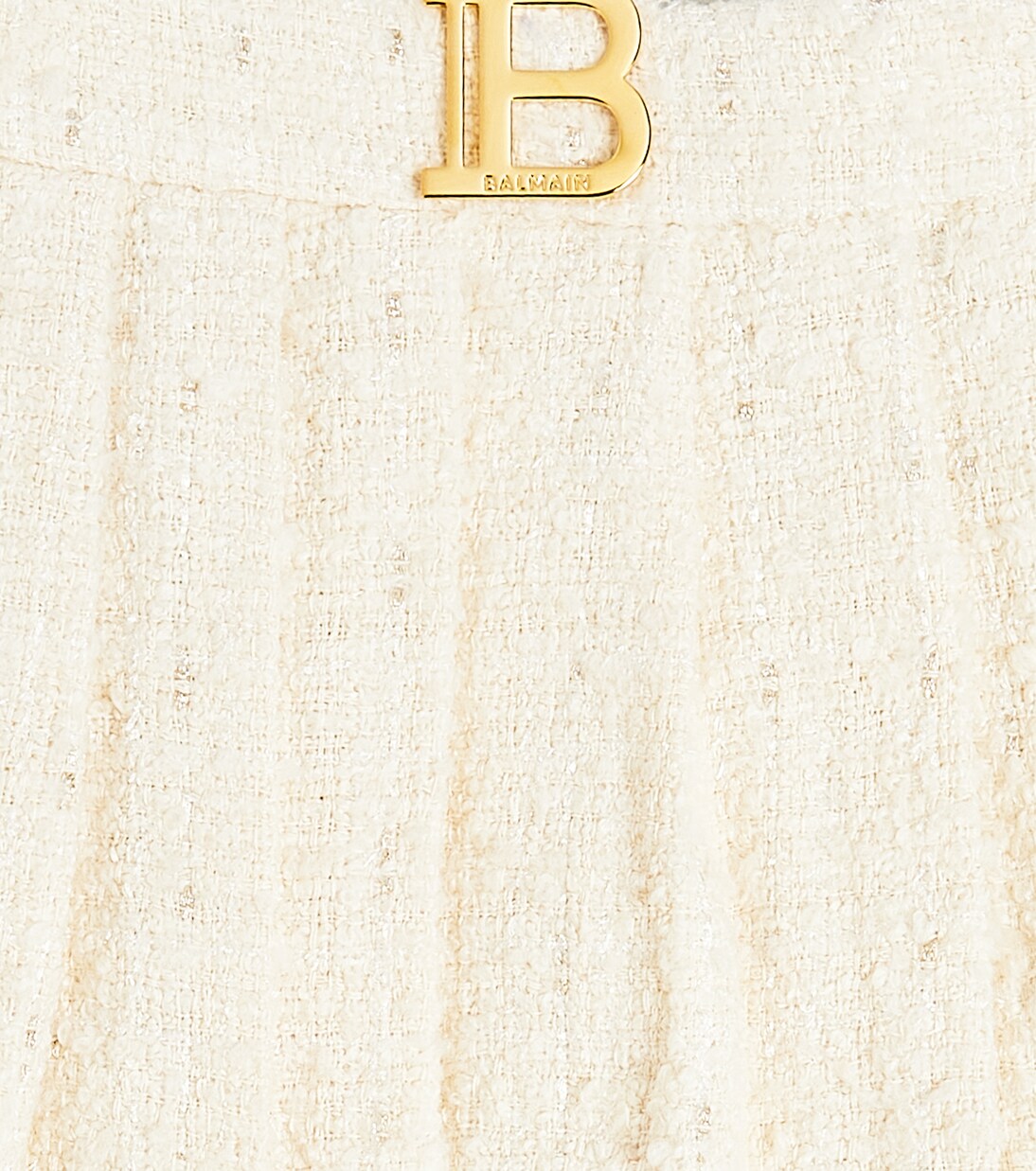 Shorts aus Tweed | Balmain Kids