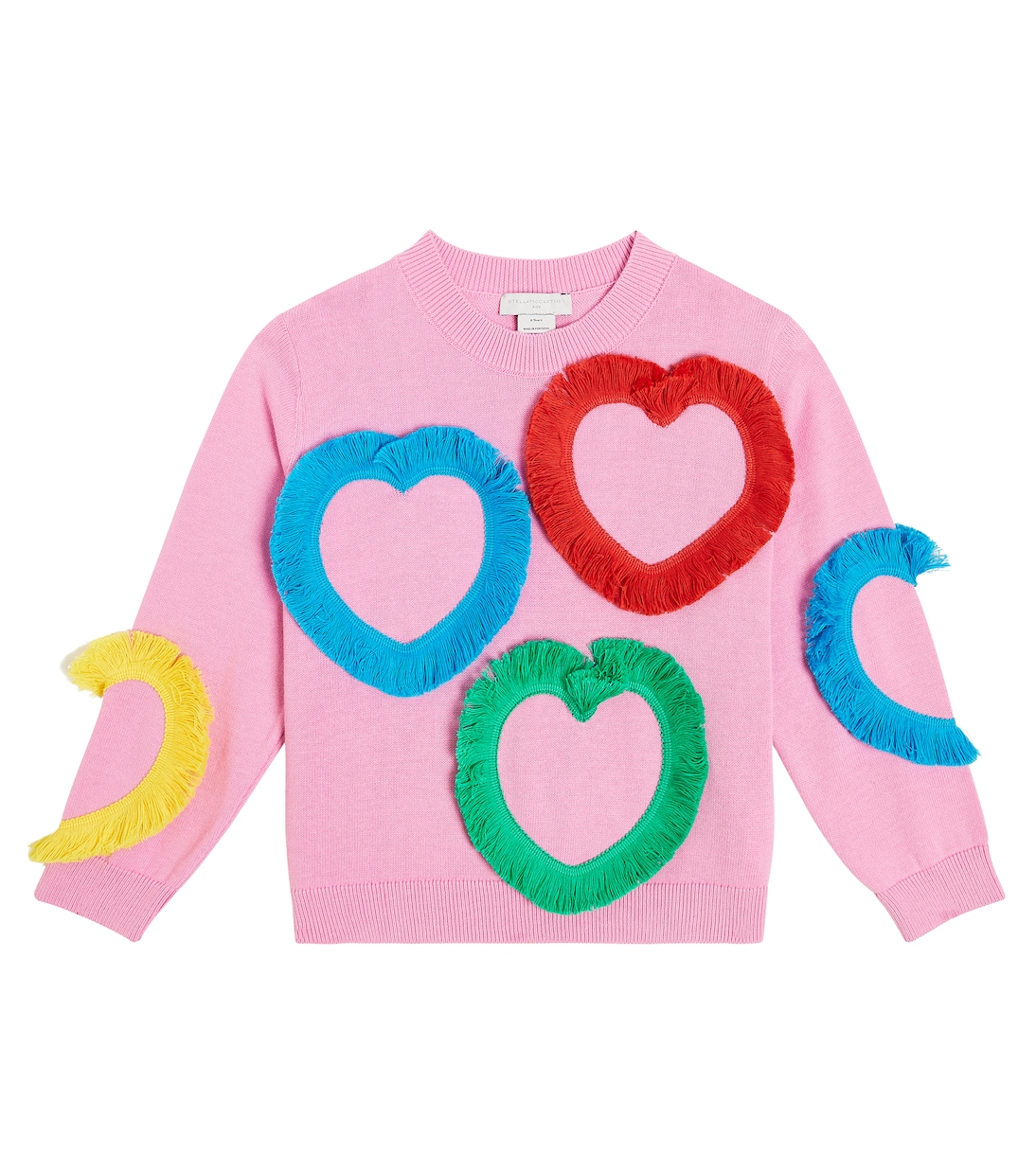 Appliqué cotton sweater | Stella McCartney Kids