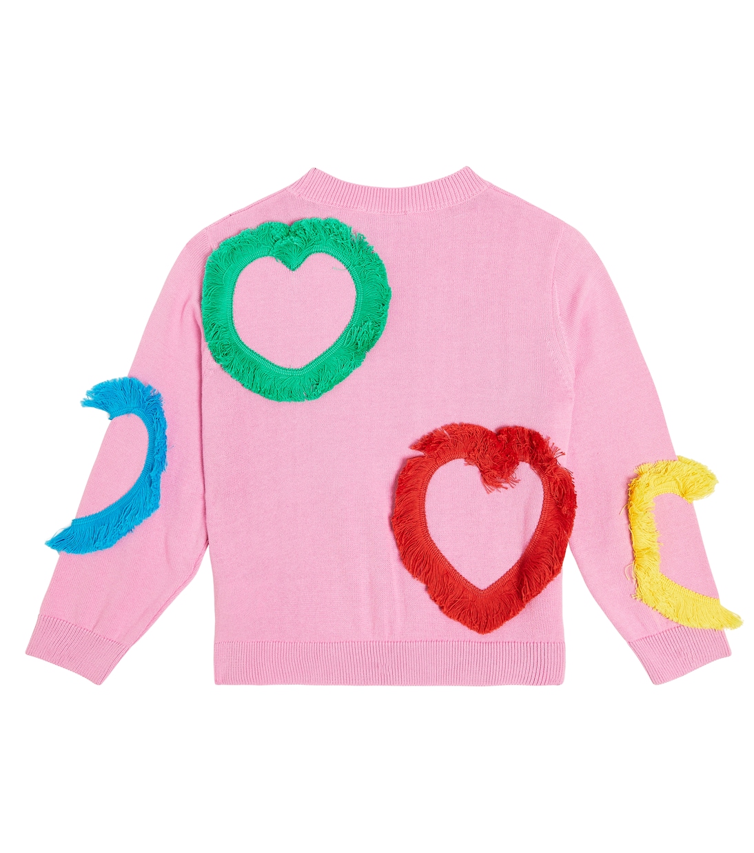 Appliqué cotton sweater | Stella McCartney Kids