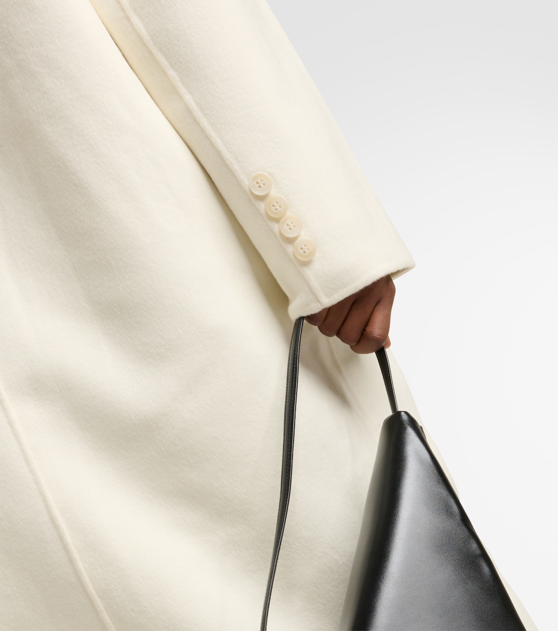 Gaia oversized wool-blend coat | The Frankie Shop