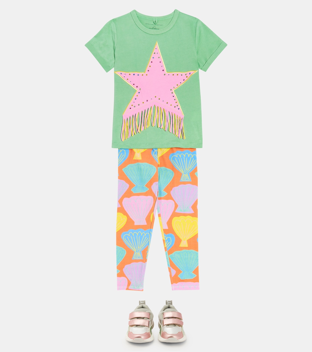 Embellished cotton T-shirt | Stella McCartney Kids