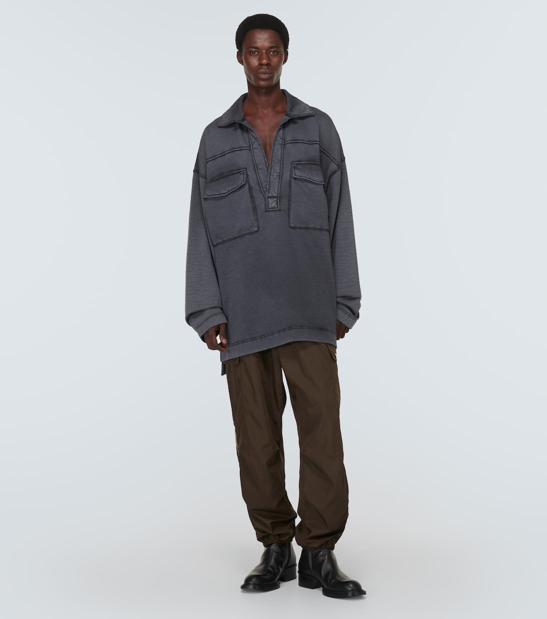 Hassette cotton jersey sweatshirt | Dries Van Noten