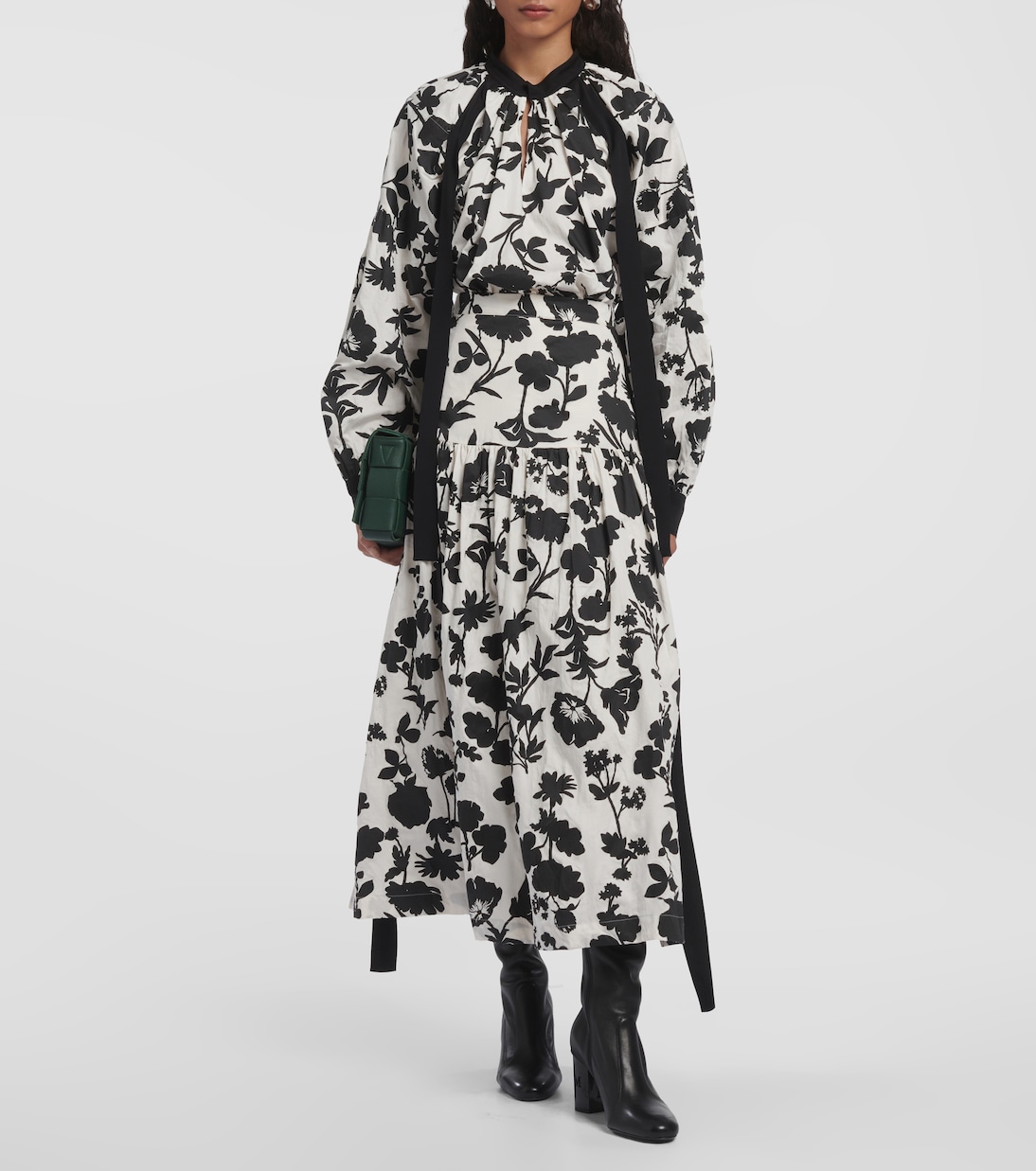 Top Gaetana de algodón floral | Max Mara