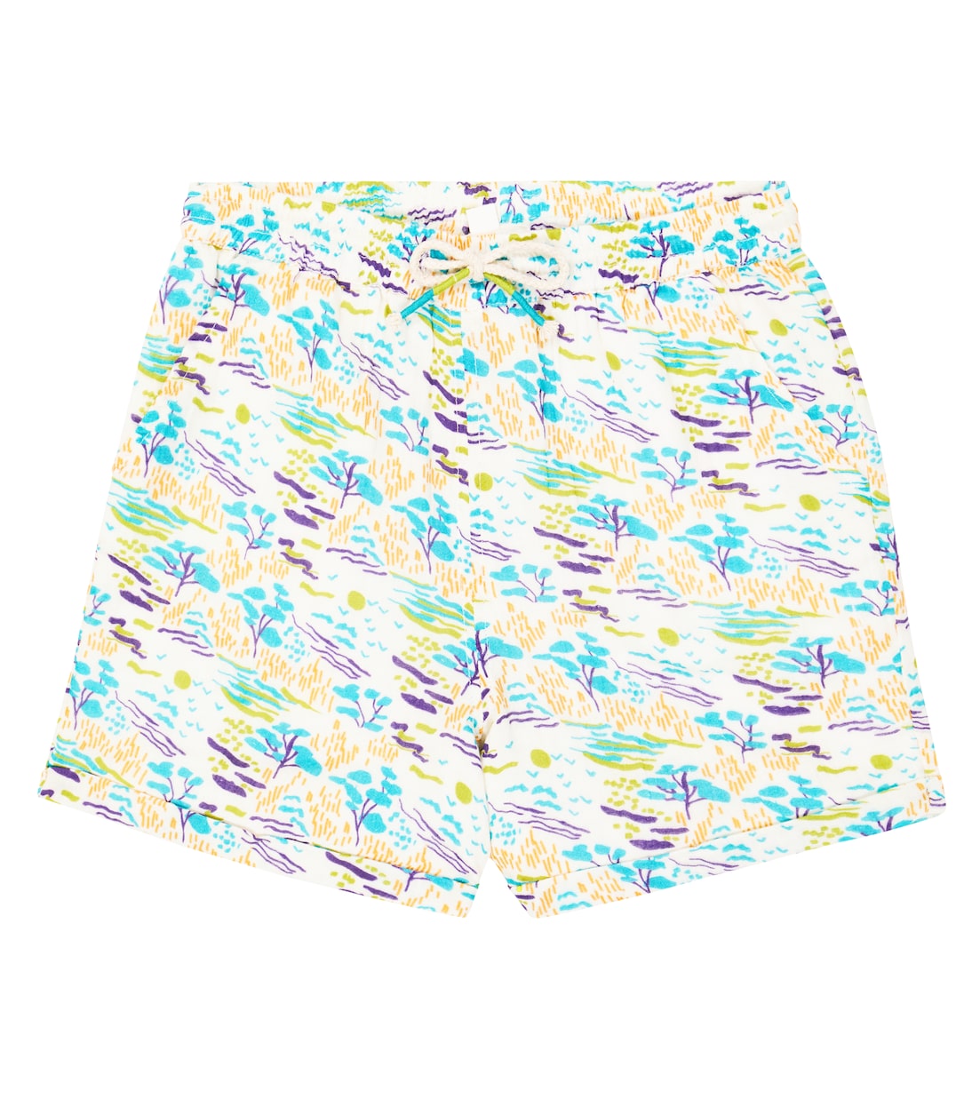 Aliki printed cotton shorts  | Louise Misha