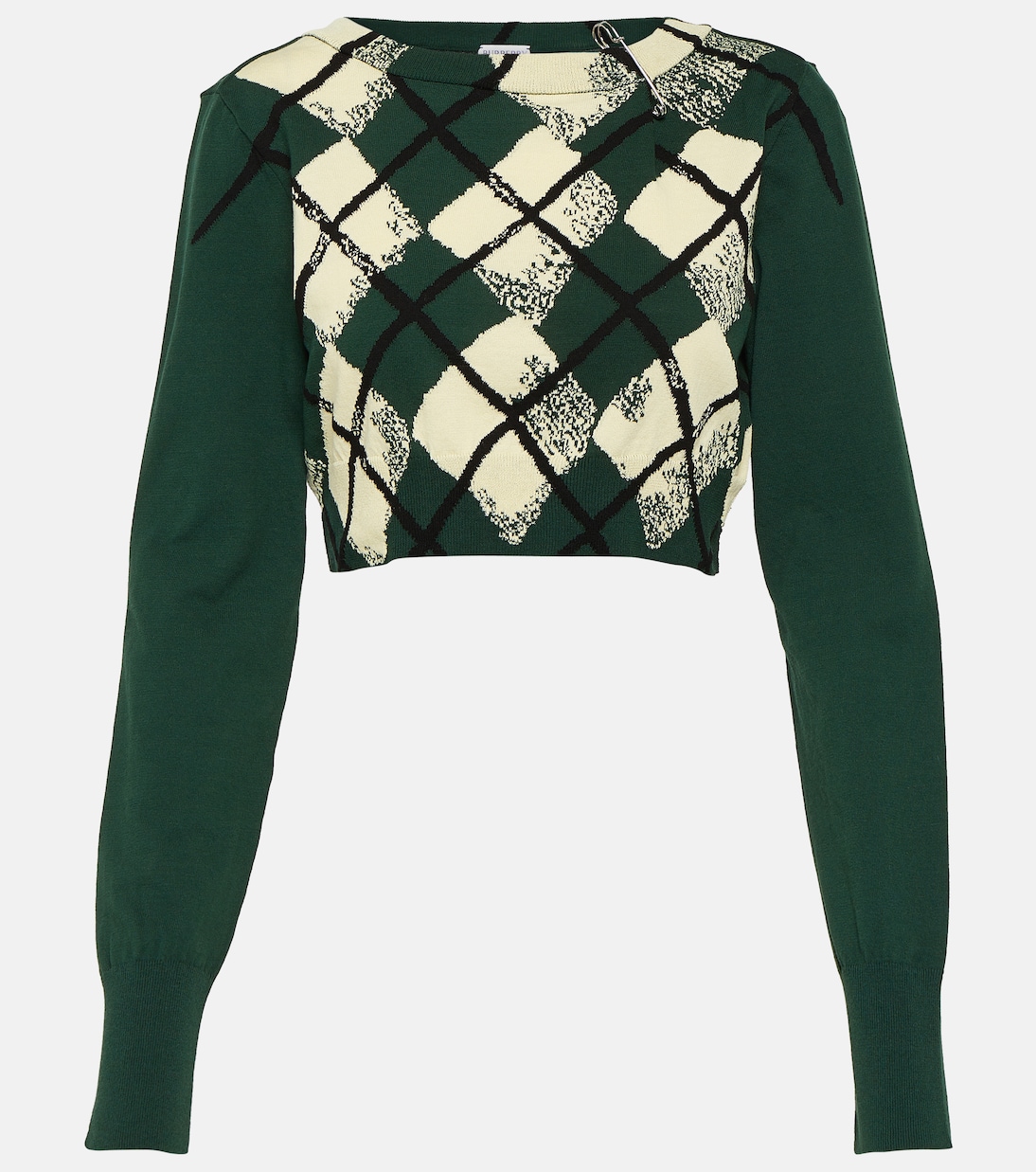 Cropped-Pullover aus Baumwolle | Burberry