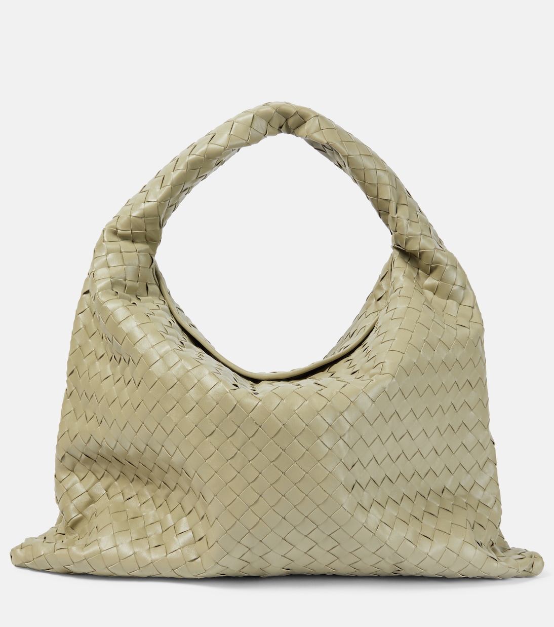 Sac Hop Intrecciato Large en cuir | Bottega Veneta