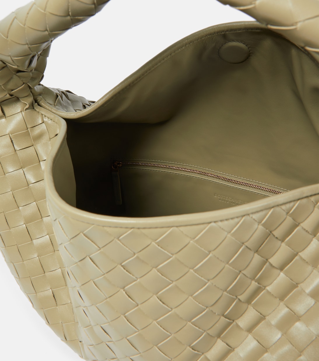 Sac Hop Intrecciato Large en cuir | Bottega Veneta