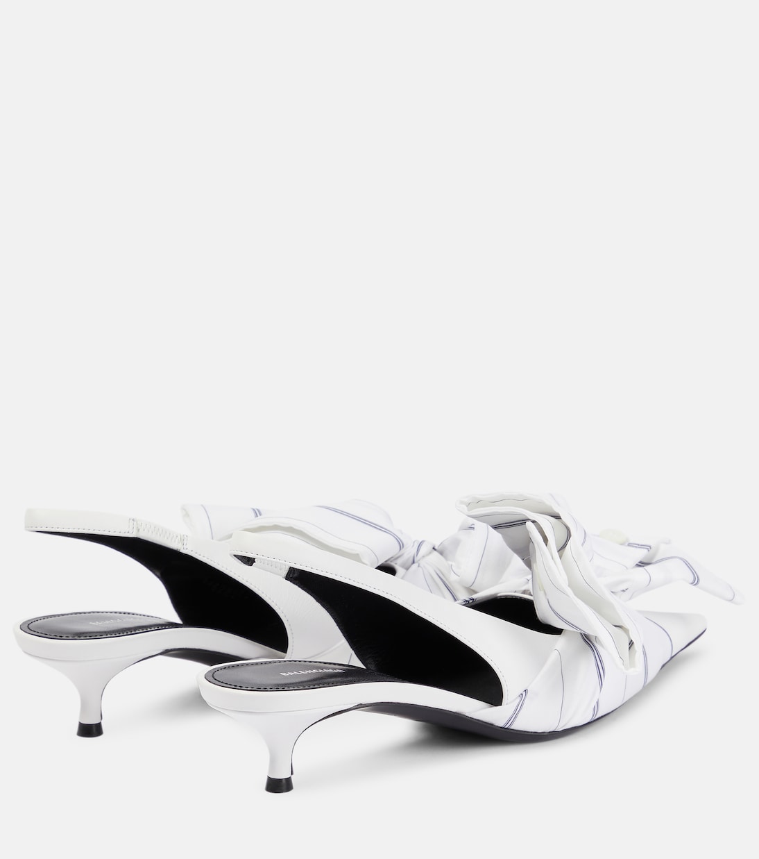 Knife 40 leather slingback pumps | Balenciaga