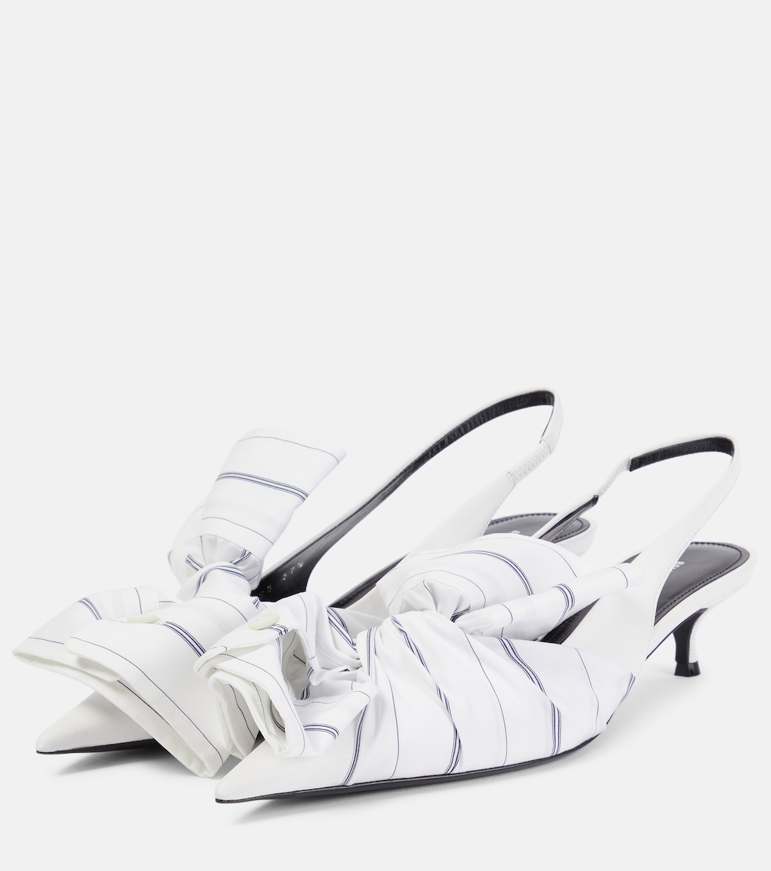 Knife 40 leather slingback pumps | Balenciaga