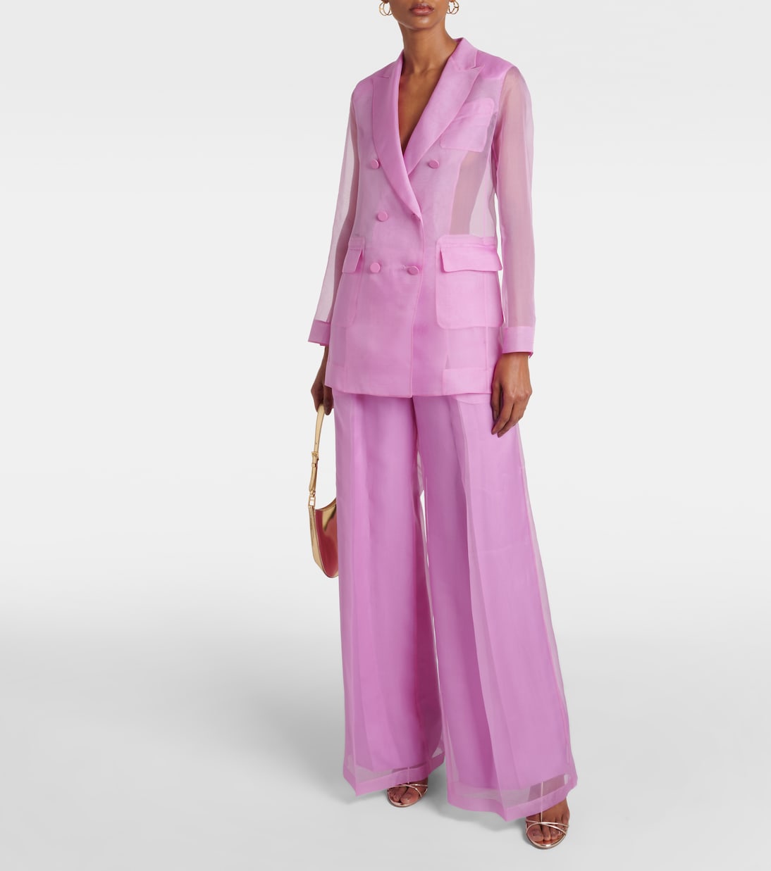 Blazer Negrar de organza de seda | Max Mara