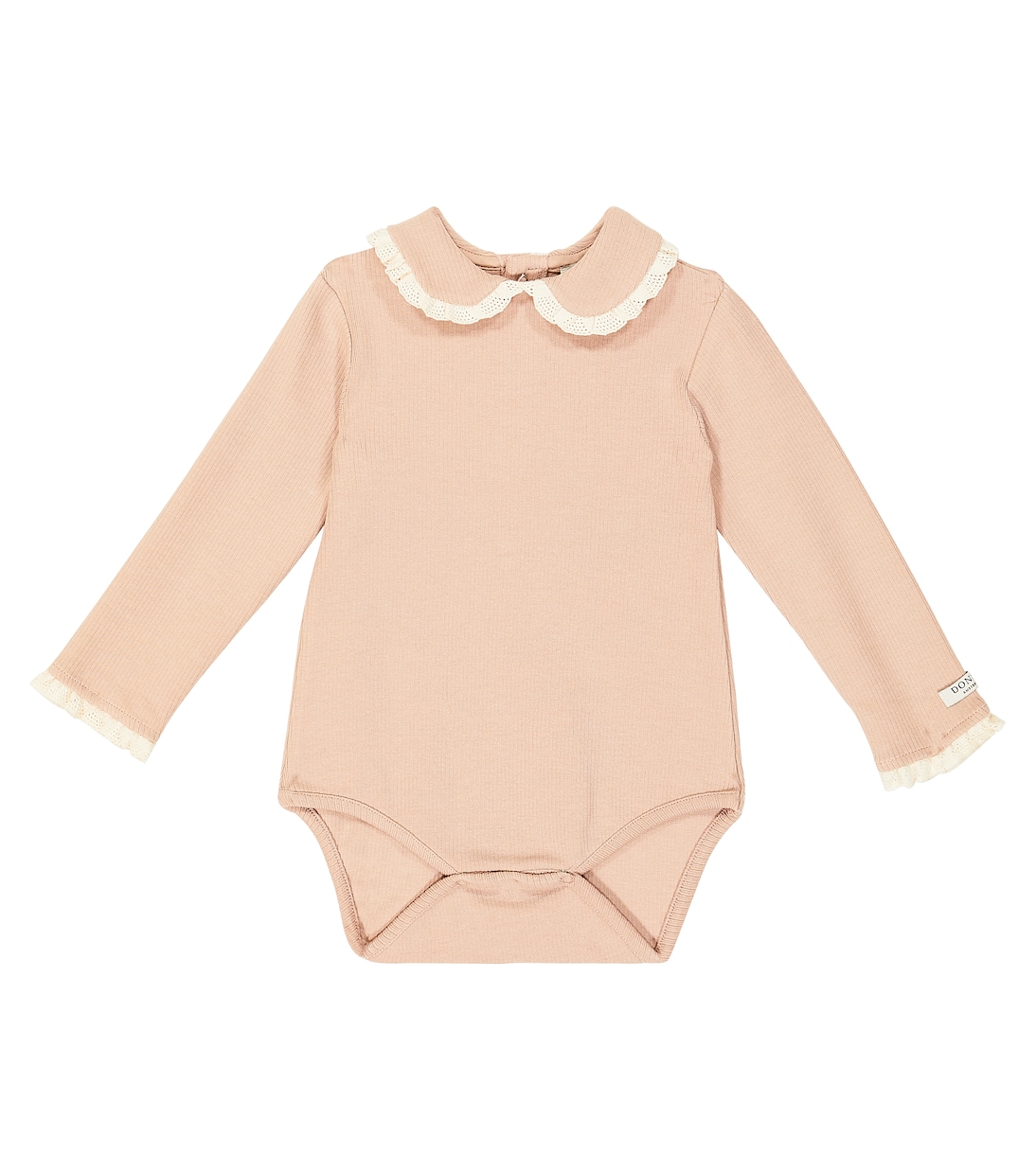 Baby Diete lace-trimmed cotton bodysuit | Donsje