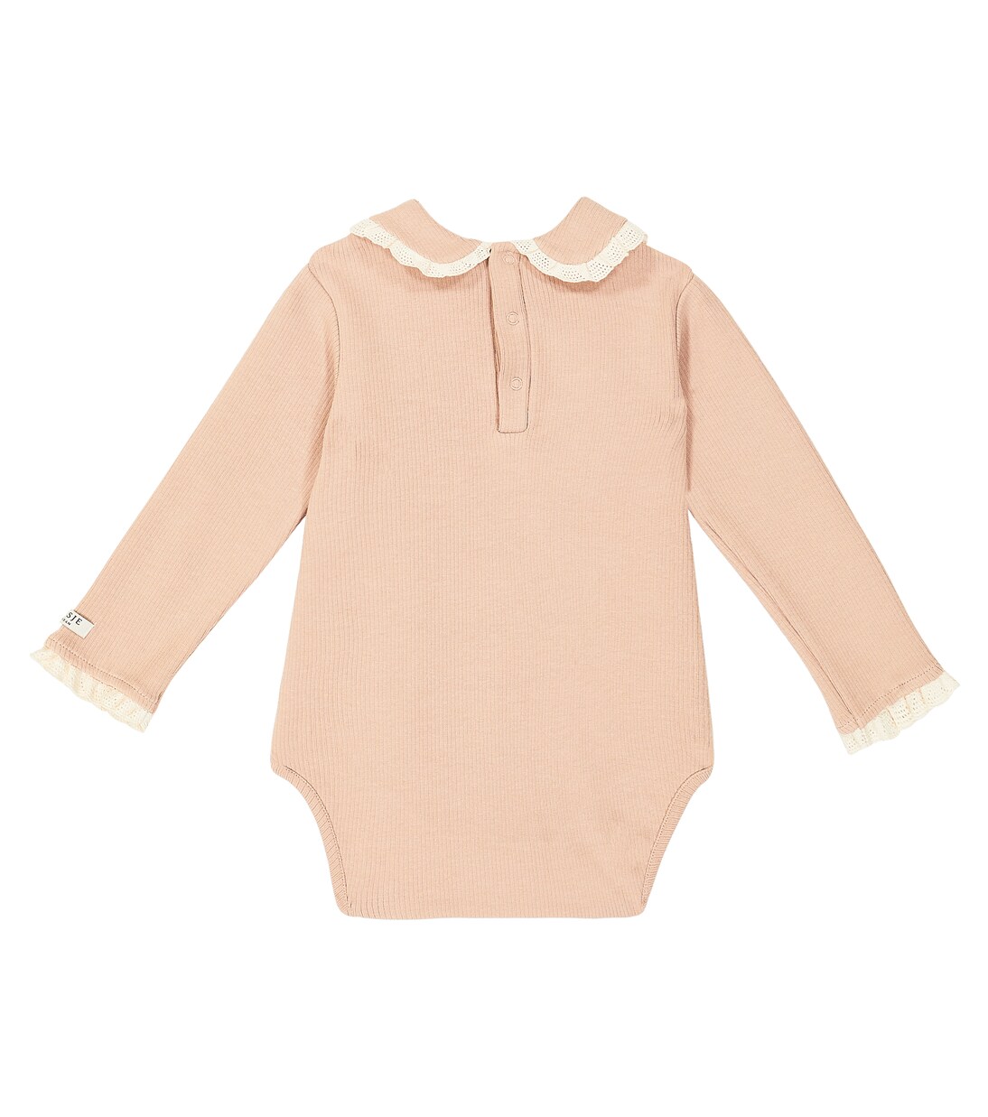 Baby Diete lace-trimmed cotton bodysuit | Donsje