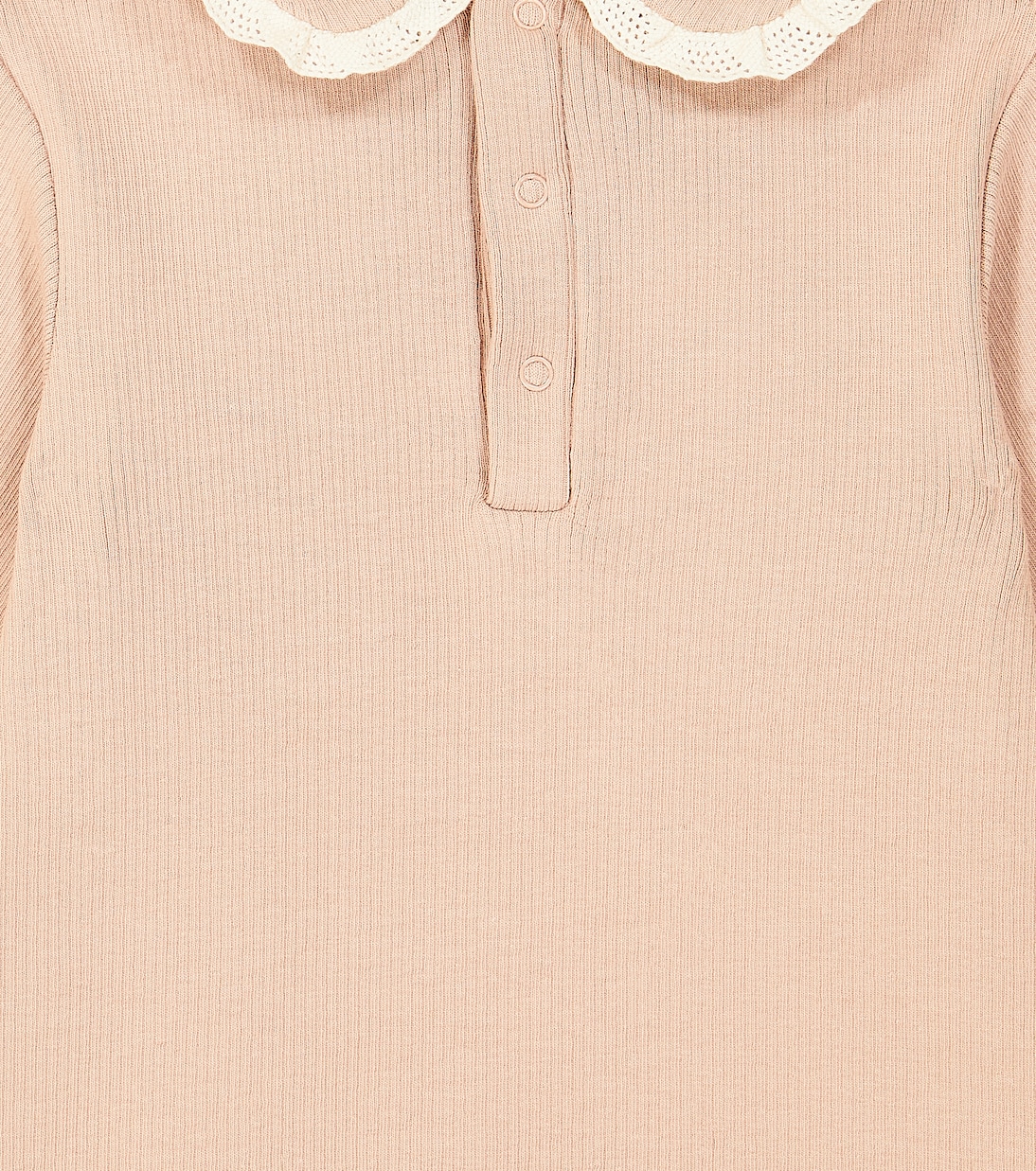 Baby Diete lace-trimmed cotton bodysuit | Donsje