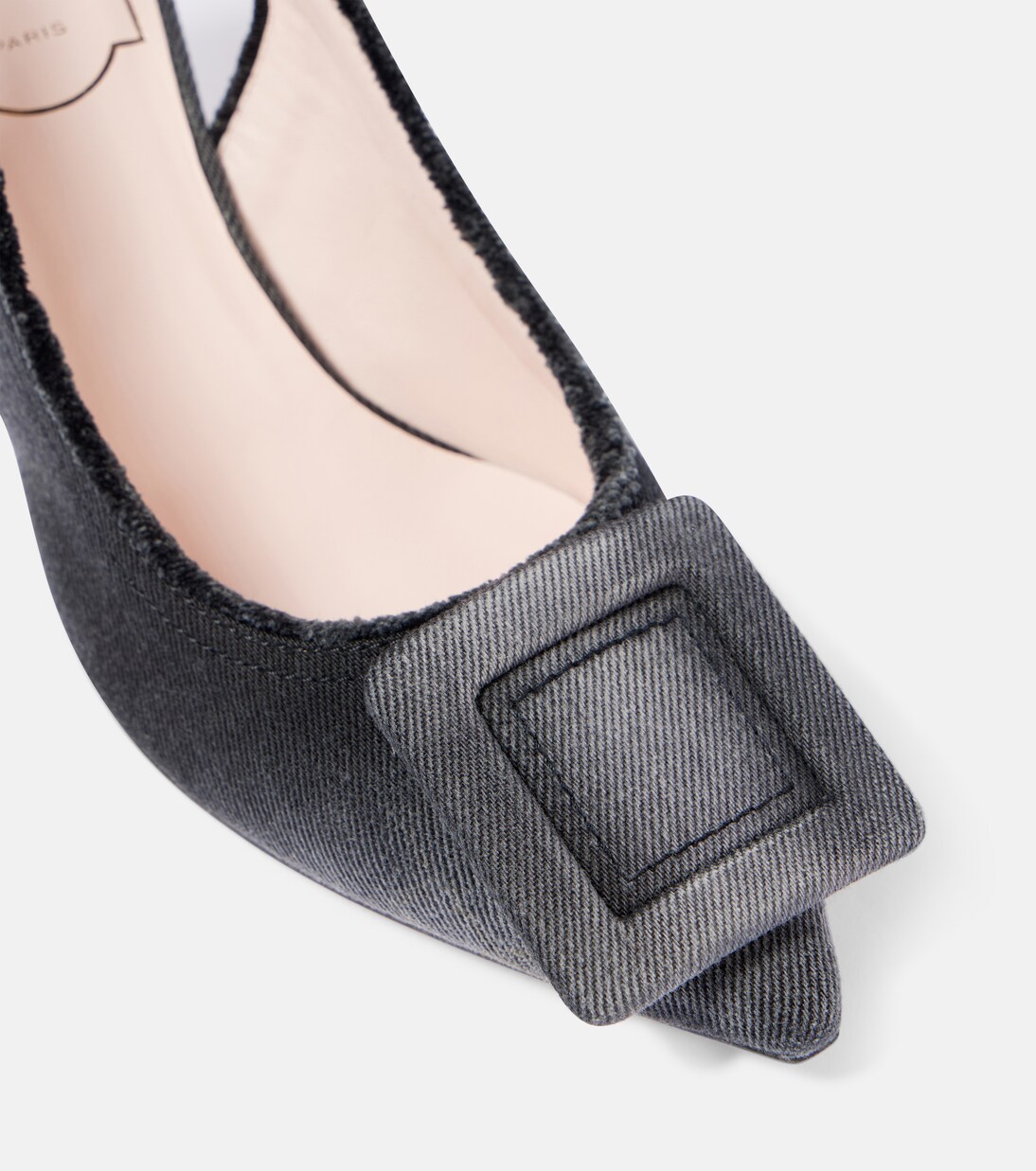 Escarpins en denim | Roger Vivier