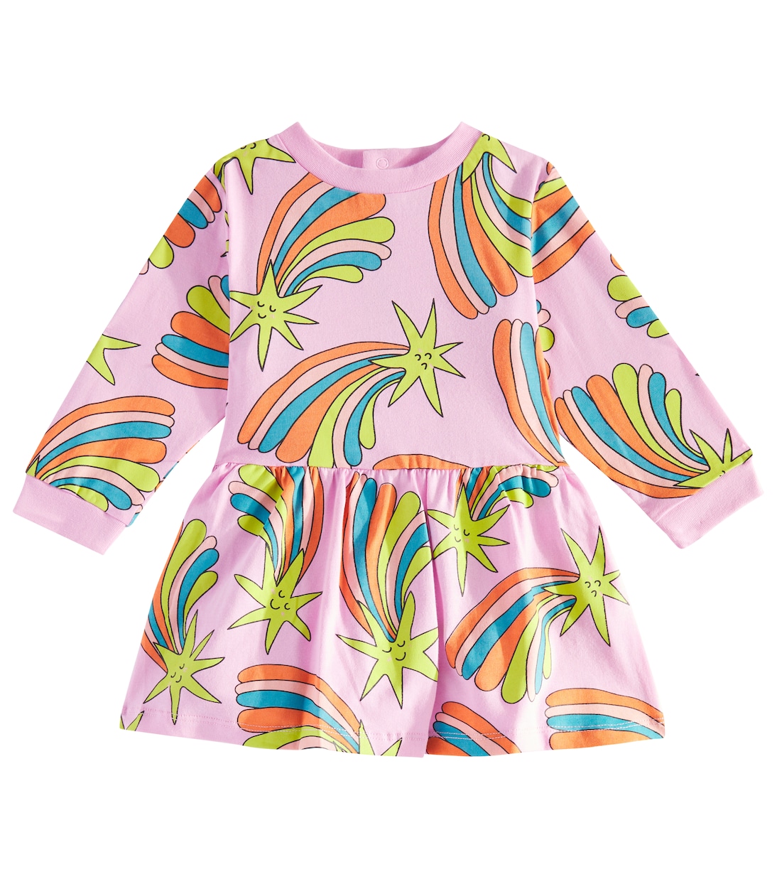Abito in cotone con stampa | Stella McCartney Kids