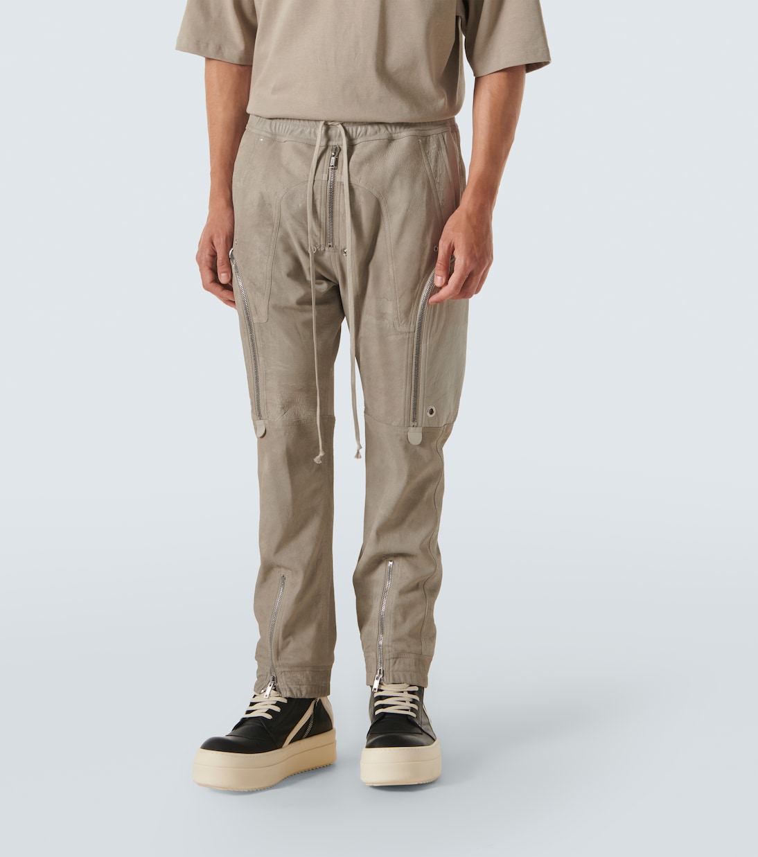 Cargohose aus Leder | Rick Owens