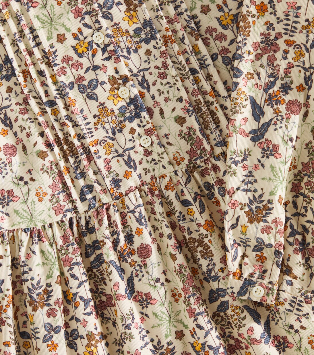 Robe Gwyneth en coton à fleurs | Bonpoint