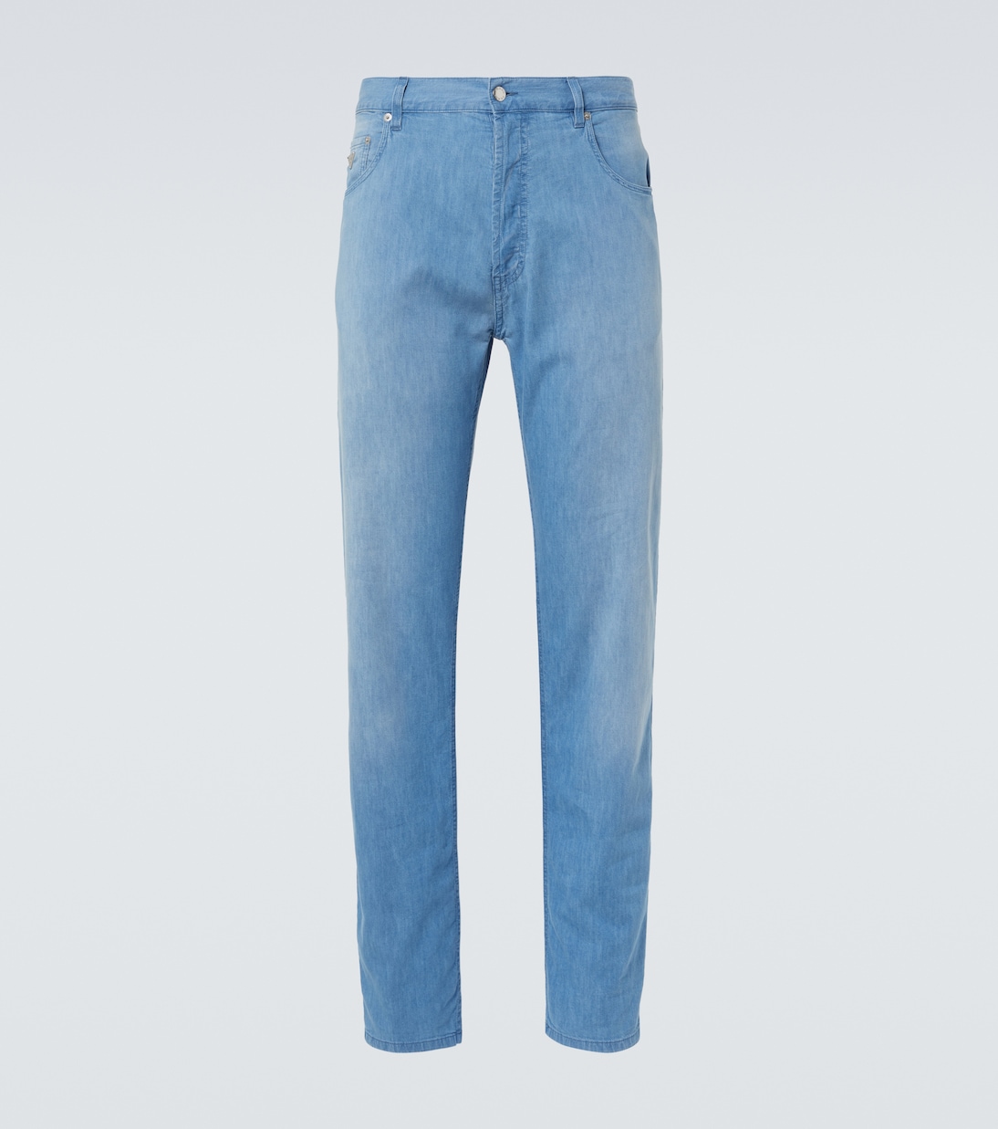 Jeans regular a vita media | Prada