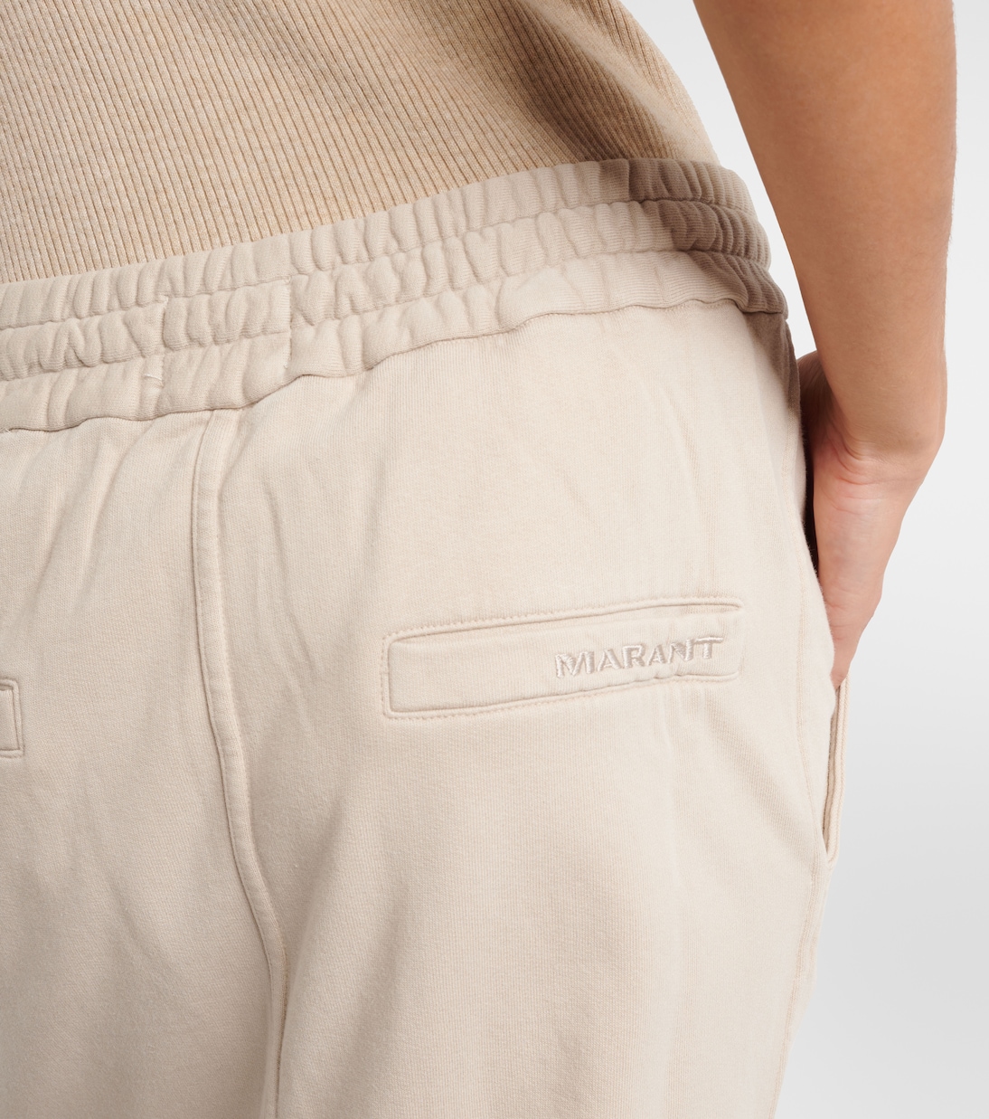 Gonna midi Noreen in jersey di cotone | Marant Etoile