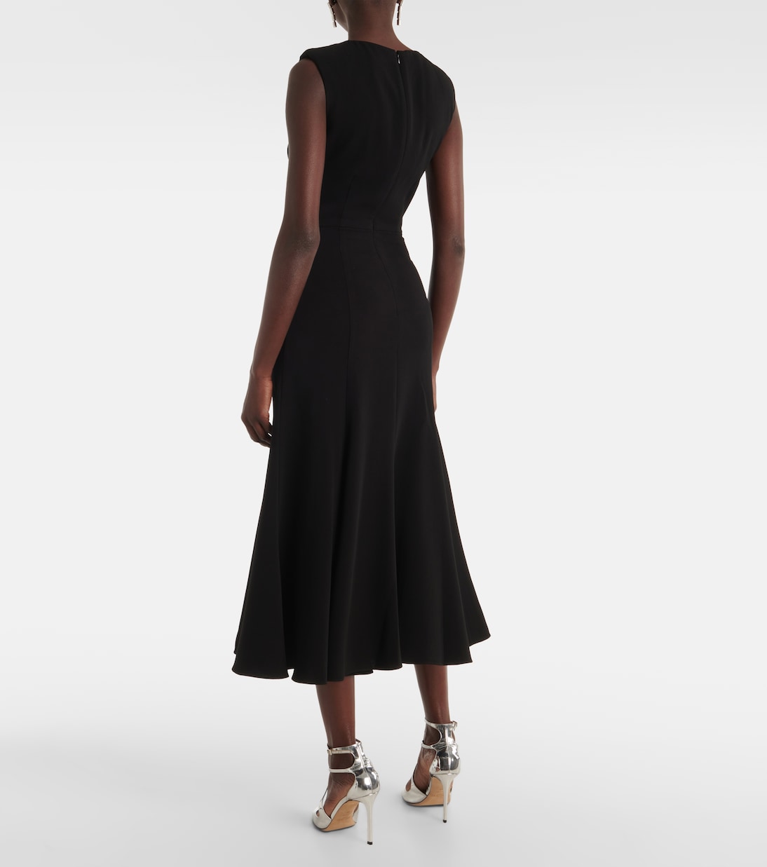 Midikleid aus Cady | Roland Mouret
