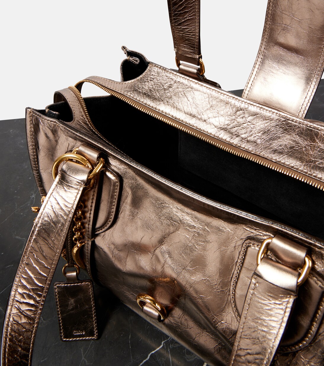 Borsa Kerala 25 Large in pelle | Chloé